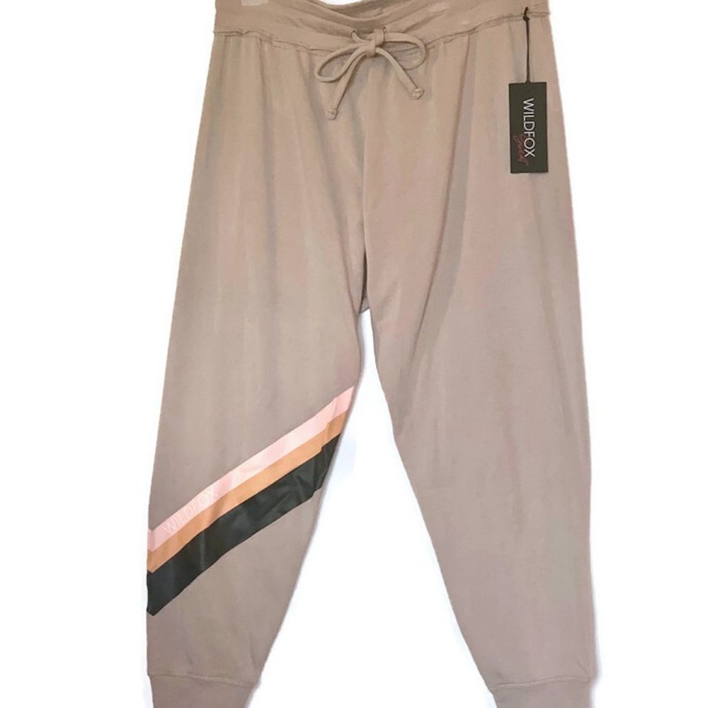 Wildfox Sweat Cosmic Joggers In Atmosphere XL NWT